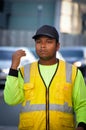 Traffic steward in Dubai