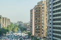 Traffic on the streets of Cairo