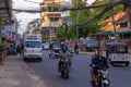 The streets of Phnom Penh downtown, Cambodia