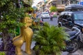 The streets of Phnom Penh downtown, Cambodia