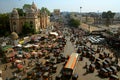 Traffic system in India Royalty Free Stock Photo