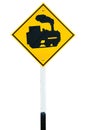 Traffic train sign