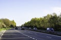 Traffic on A5 highway ,Uk.