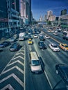 traffic view in Wuhan city