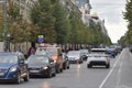 Traffic in Vilnius Old Town