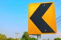 Traffic warning signs Royalty Free Stock Photo