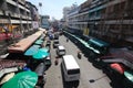 Traffic on Wichayanon Road. Near Kad Luang