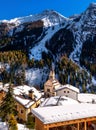 Trafoi, district of Stilfs South Tyrol. Royalty Free Stock Photo
