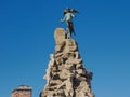 Traforo del Frejus statue in Turin Royalty Free Stock Photo
