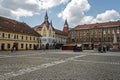 Traian Square in Timisoara, Romania