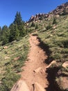 Trail above the treeline