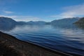 Trail around Lago Todos Los Santos, Chile Royalty Free Stock Photo