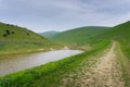 Trail in Brushy Peak Regional Park, East San Francisco bay, Livermore, California Royalty Free Stock Photo