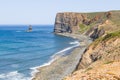 Trail, Cliffs, beach, mountains and vegetation in Canal beach