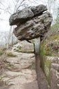 Trail in Giant City State Park