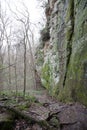 Trail in Giant City State Park