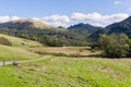 Trail among the hills of Sonoma County, California Royalty Free Stock Photo