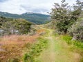 Trail of Island hike, Paseo de la isla in Tierra del Fuego National Park, Patagonia, Argentina