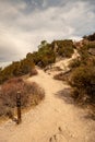 Trail Junction Heading To The Tunnel Trail Royalty Free Stock Photo