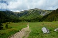 Trail in Kondratowa valley
