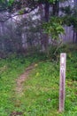 Trail Marker on the Appalachian Trail