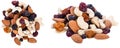 Trail Mix isolated on white Royalty Free Stock Photo