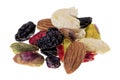 Trail Mix, nuts and dried fruits a great snack food Royalty Free Stock Photo
