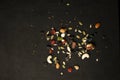 Trail Mix Snack of Nuts and Dried Fruits Royalty Free Stock Photo