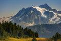 Mt. Shucksan As Seen From The Excelsior Ridge Trail. Royalty Free Stock Photo