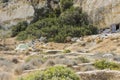 Matala , Red beach Royalty Free Stock Photo