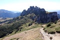 Trail in the mountains - Ciucas mountains Royalty Free Stock Photo