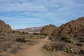 Trail Out to Grapevine Hills In Big Bend Royalty Free Stock Photo