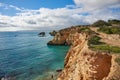 Trail over the cliffs of Praia Joao de Arens beach