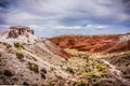 Trail in Painted Desert, Arizona Royalty Free Stock Photo