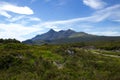 Trail and peak at Tir Nan Iolaire or Land of Eagles and the Cuillin
