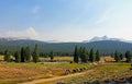 Trail riding, Tuolumne Meadows, Yosemite National Park Royalty Free Stock Photo