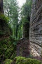 Trail, rock formation, stairs, MÃÂ¼llerthal, Luxembourg