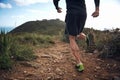 Trail running fitness Royalty Free Stock Photo