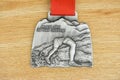 Trail running medal