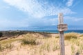 Trail at Sleeping Bear Dunes National Lakeshore, USA Royalty Free Stock Photo