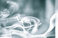 Trail of smoke on a dark background Royalty Free Stock Photo