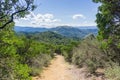 Trail in Sugarloaf Ridge State Park, Sonoma County, California Royalty Free Stock Photo