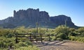 A Trail into the Superstition Mountain Wilderness