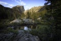 The Trail to Dream Lake Rocky Mountain National Park Royalty Free Stock Photo