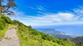 Trail to El Pienzu peak from El Fitu, The Sueve Range, Colunga, Caravia and Parres municipalities, Asturias, Spain