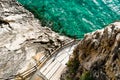 Trail to Grotta del Bue Marino Royalty Free Stock Photo