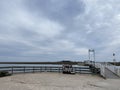 Trail to Praia do Barril beach in the Ria Formosa natural park in Luz de Tavira