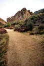 Trail to Rock Climbing Royalty Free Stock Photo