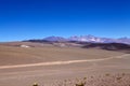 Trail to the Salar of Antofalla at the Puna de Atacama, Argentina Royalty Free Stock Photo