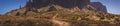 Trail to Superstition Mountains Panorama